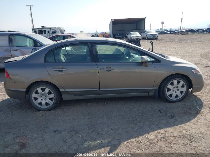 2008 Honda Civic Lx VIN: 2HGFA15548H340164 Lot: 40600759