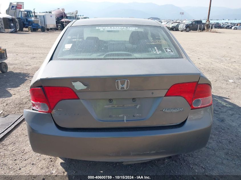 2008 Honda Civic Lx VIN: 2HGFA15548H340164 Lot: 40600759