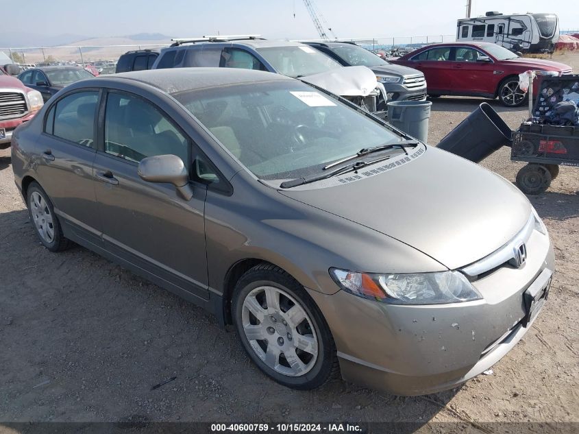 2008 Honda Civic Lx VIN: 2HGFA15548H340164 Lot: 40600759