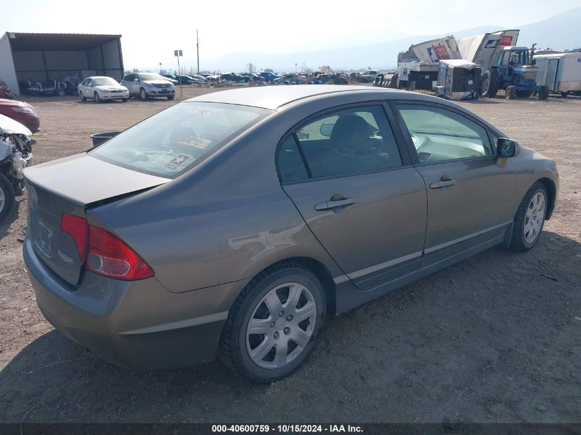 2008 Honda Civic Lx VIN: 2HGFA15548H340164 Lot: 40600759