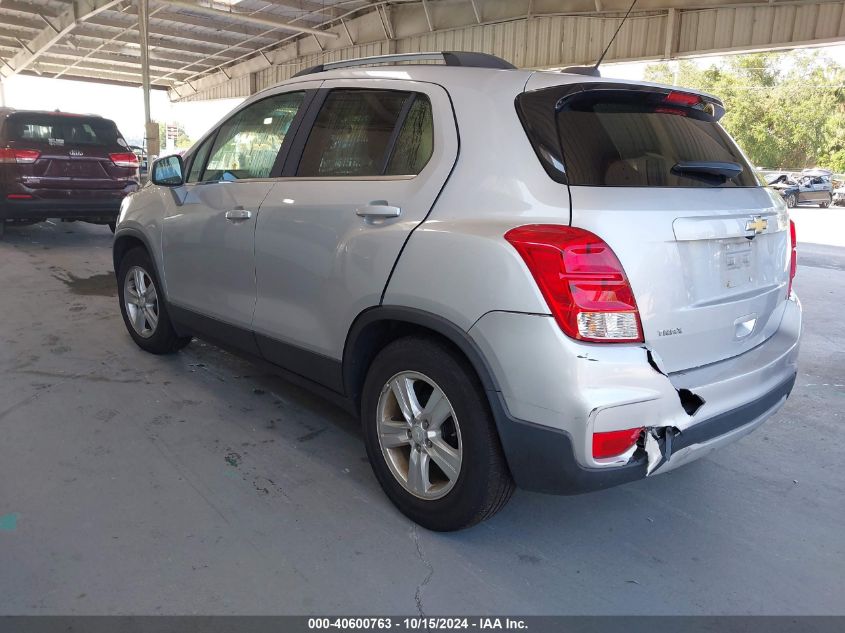 2019 Chevrolet Trax Lt VIN: 3GNCJLSB4KL181837 Lot: 40600763