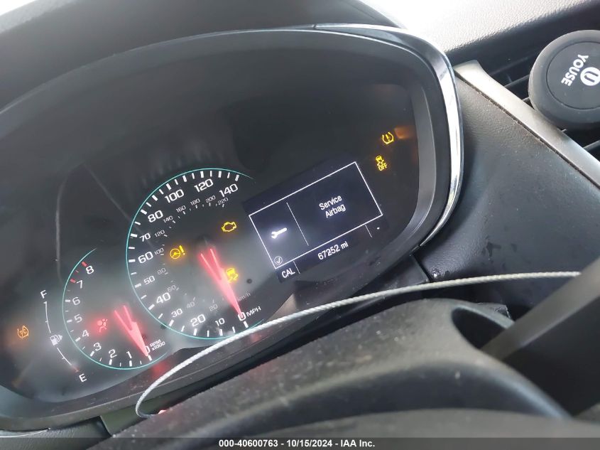 VIN 3GNCJLSB4KL181837 2019 CHEVROLET TRAX LT