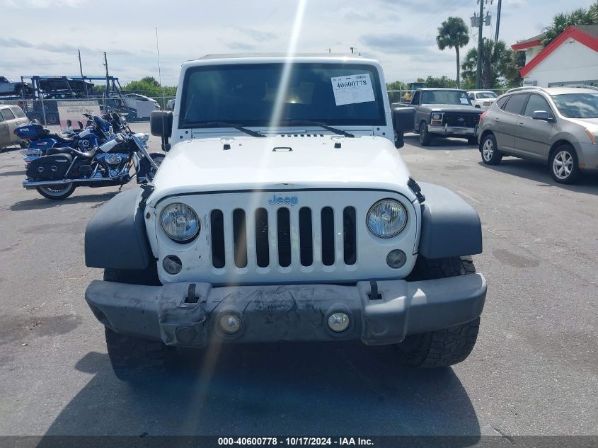 2018 Jeep Wrangler Jk Unlimited Sport S 4X4 VIN: 1C4BJWDG6JL859089 Lot: 40600778