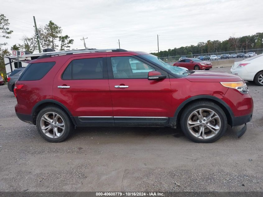 2015 Ford Explorer Limited VIN: 1FM5K7F84FGB42398 Lot: 40600779