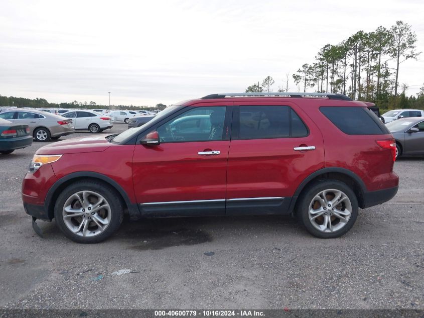 2015 Ford Explorer Limited VIN: 1FM5K7F84FGB42398 Lot: 40600779