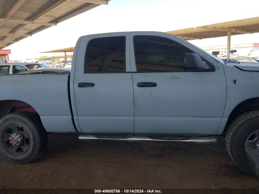 2005 Dodge Ram 2500 Slt/Laramie VIN: 3D7KS28D15G808260 Lot: 40600786