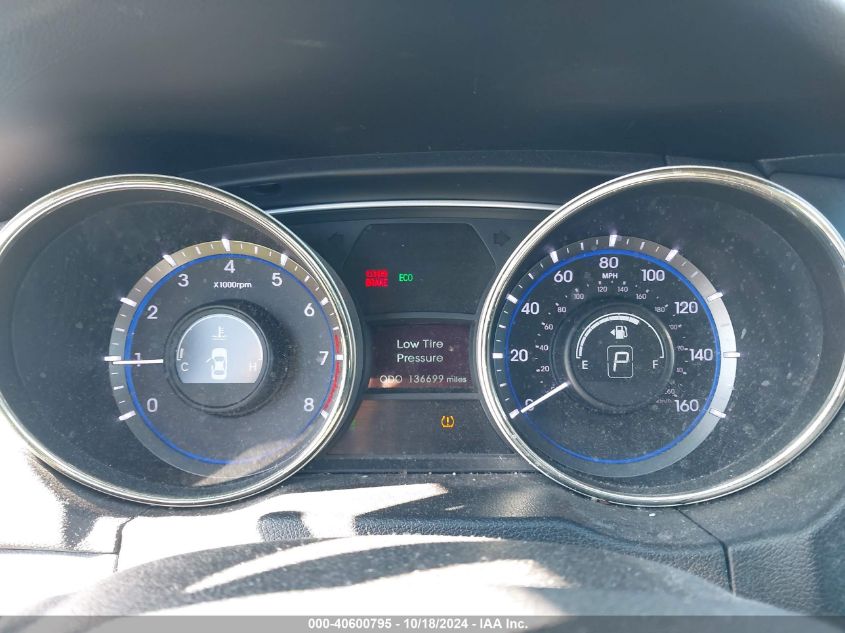 2013 Hyundai Sonata Gls VIN: 5NPEB4AC3DH561530 Lot: 40600795