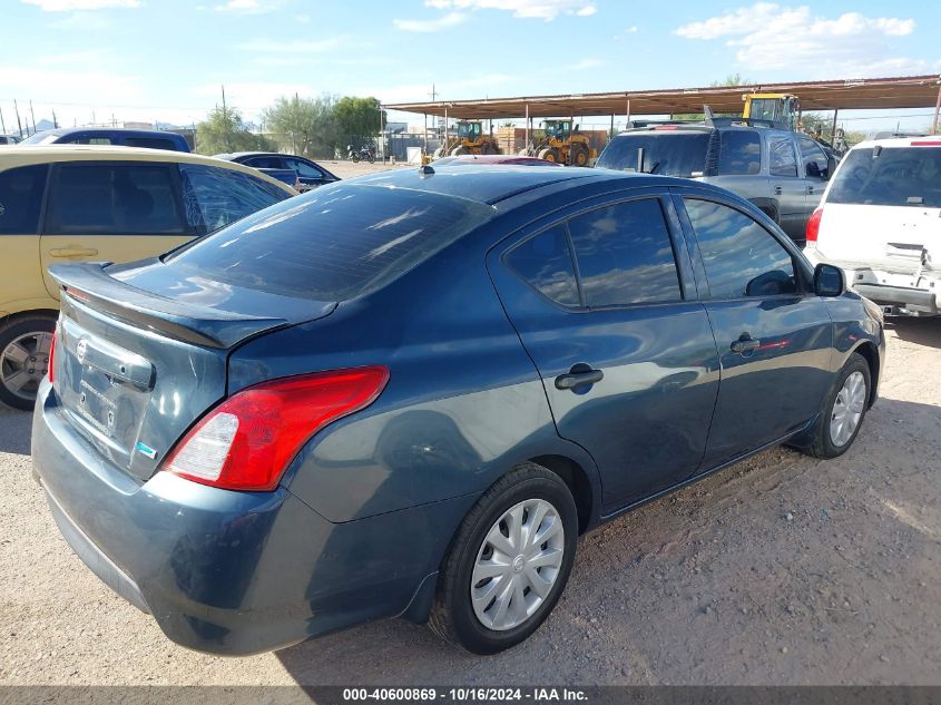 2015 Nissan Versa 1.6 S+ VIN: 3N1CN7AP2FL939829 Lot: 40600869