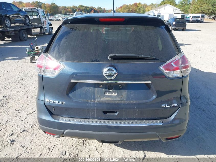 2016 Nissan Rogue Sl VIN: 5N1AT2MV4GC846584 Lot: 40600908