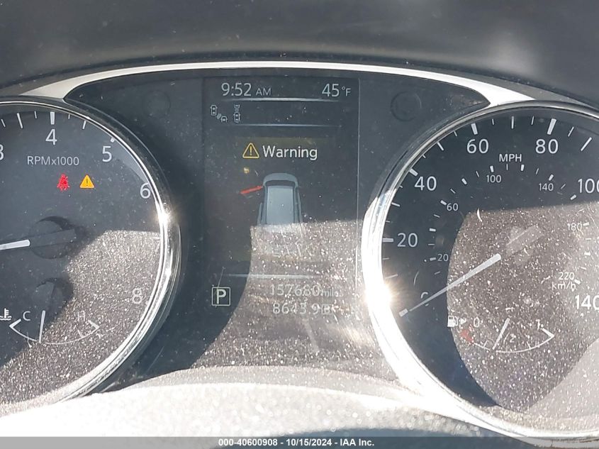 2016 Nissan Rogue Sl VIN: 5N1AT2MV4GC846584 Lot: 40600908