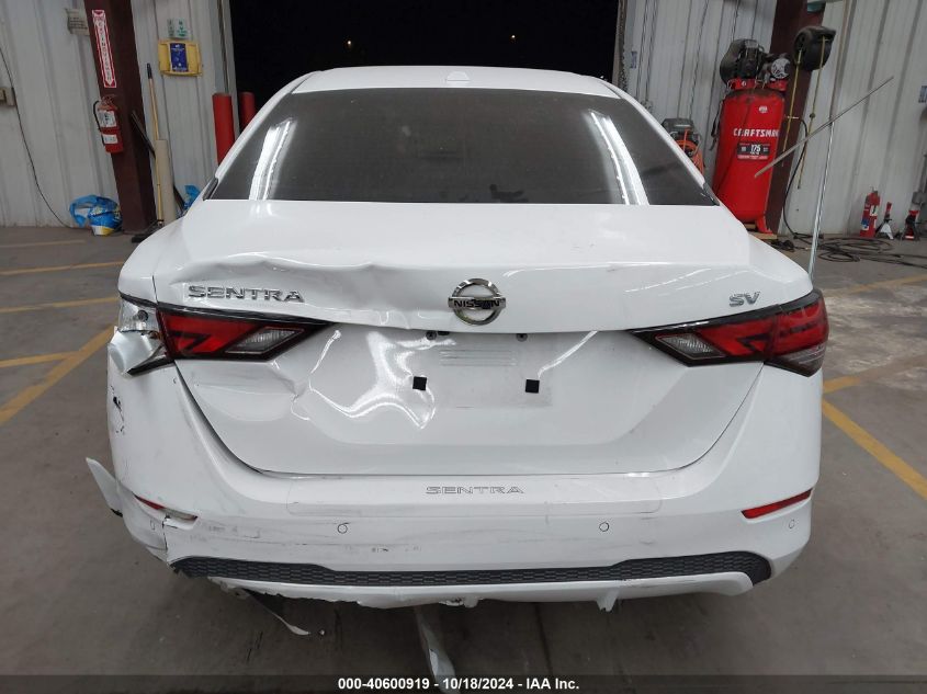 2021 Nissan Sentra Sv Xtronic Cvt VIN: 3N1AB8CVXMY310661 Lot: 40600919