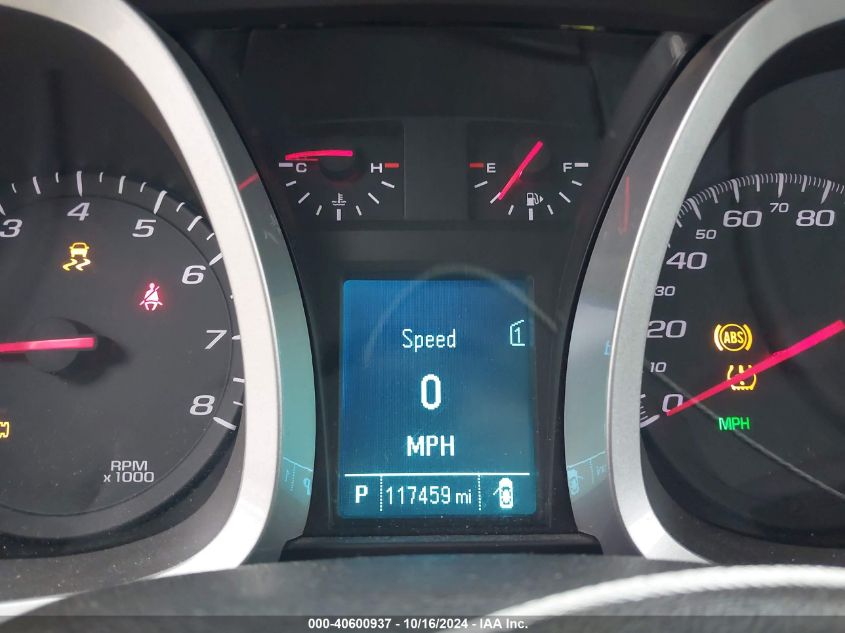 2012 Chevrolet Equinox 1Lt VIN: 2GNFLDE57C6289989 Lot: 40600937