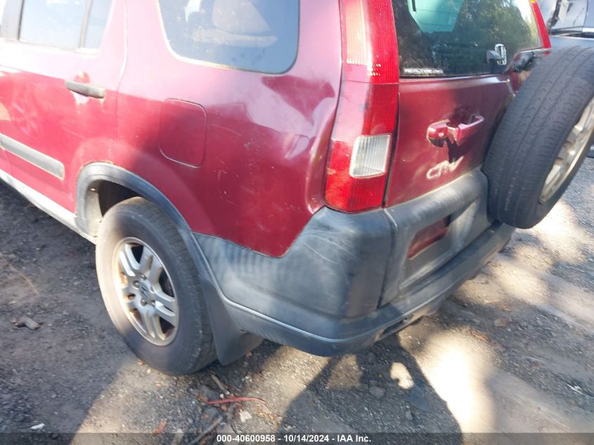 2003 Honda Cr-V Ex VIN: SHSRD78803U138036 Lot: 40600958