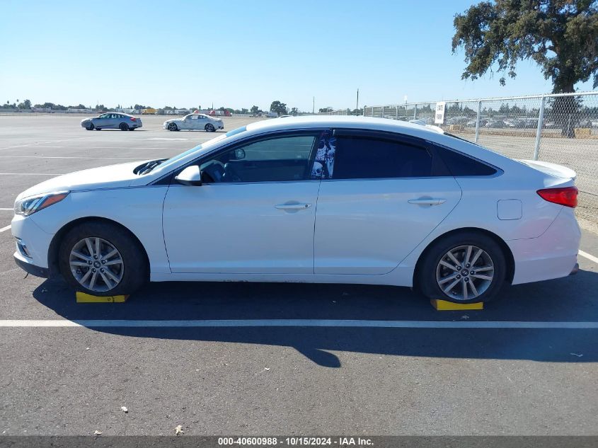 2016 Hyundai Sonata Se VIN: 5NPE24AF5GH415029 Lot: 40600988