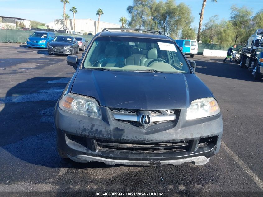 2006 Acura Mdx VIN: 2HNYD18226H506706 Lot: 40600999