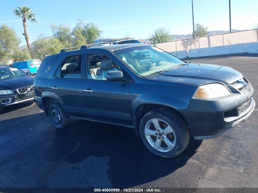 2006 Acura Mdx VIN: 2HNYD18226H506706 Lot: 40600999