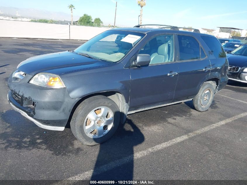 2006 Acura Mdx VIN: 2HNYD18226H506706 Lot: 40600999