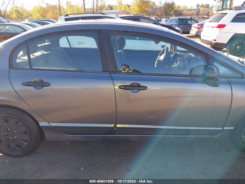 2010 Honda Civic Vp VIN: 19XFA1F30AE006291 Lot: 40601009