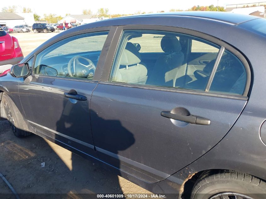 2010 Honda Civic Vp VIN: 19XFA1F30AE006291 Lot: 40601009