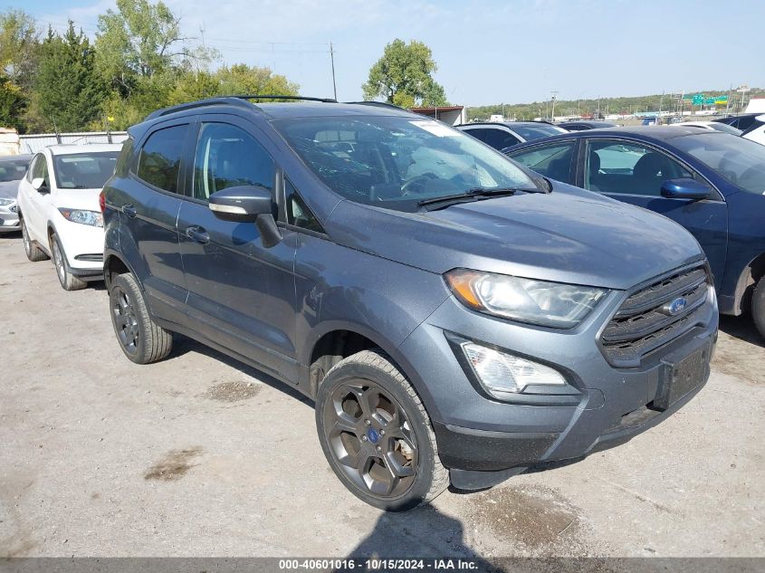 2018 Ford Ecosport Ses VIN: MAJ6P1CL8JC219991 Lot: 40601016