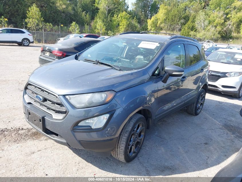 2018 Ford Ecosport Ses VIN: MAJ6P1CL8JC219991 Lot: 40601016