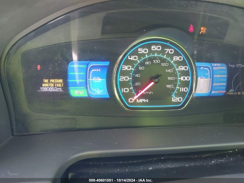 2010 Ford Fusion Hybrid Hybrid VIN: 3FADP0L31AR137202 Lot: 40601051