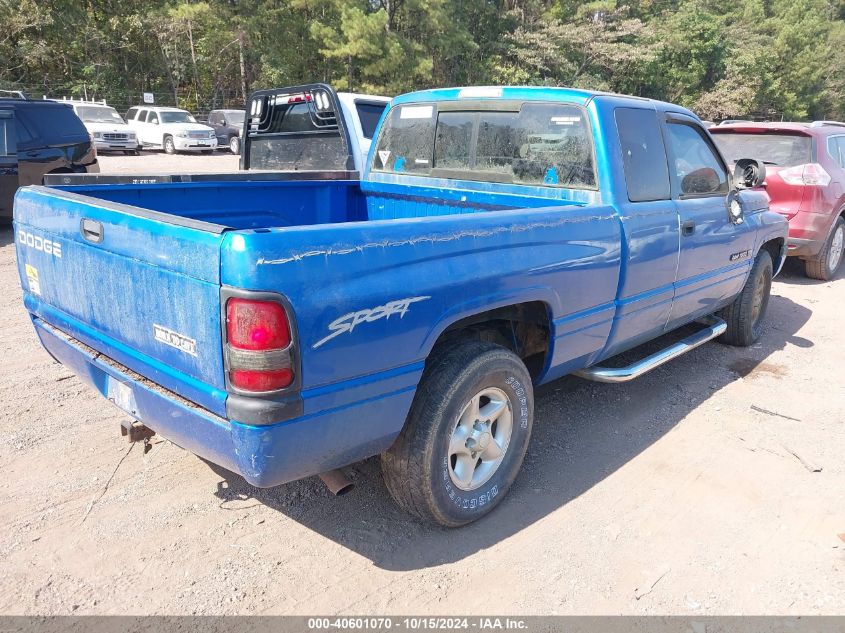 1998 Dodge Ram 1500 St VIN: 3B7HC12Y9WM279280 Lot: 40601070