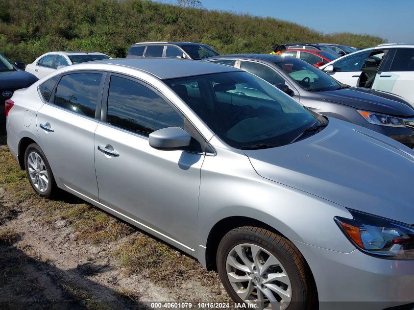 2019 Nissan Sentra Sv VIN: 3N1AB7AP4KY444156 Lot: 40601079