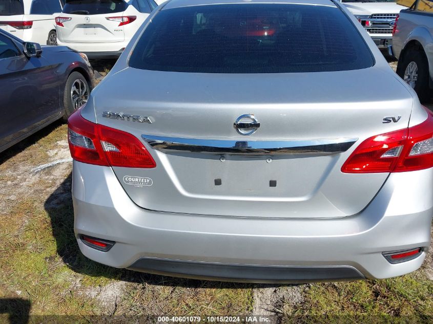 2019 Nissan Sentra Sv VIN: 3N1AB7AP4KY444156 Lot: 40601079