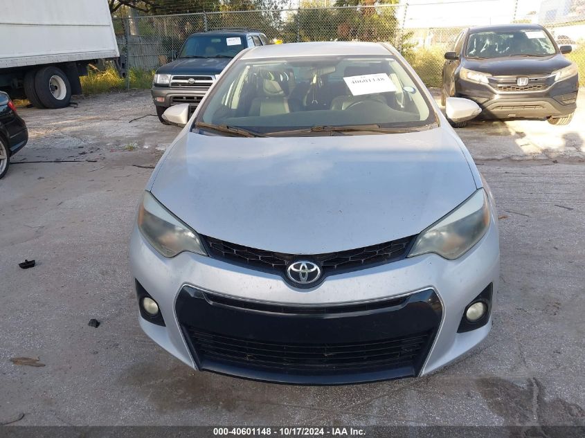 2015 Toyota Corolla S VIN: 2T1BURHE7FC388358 Lot: 40601148