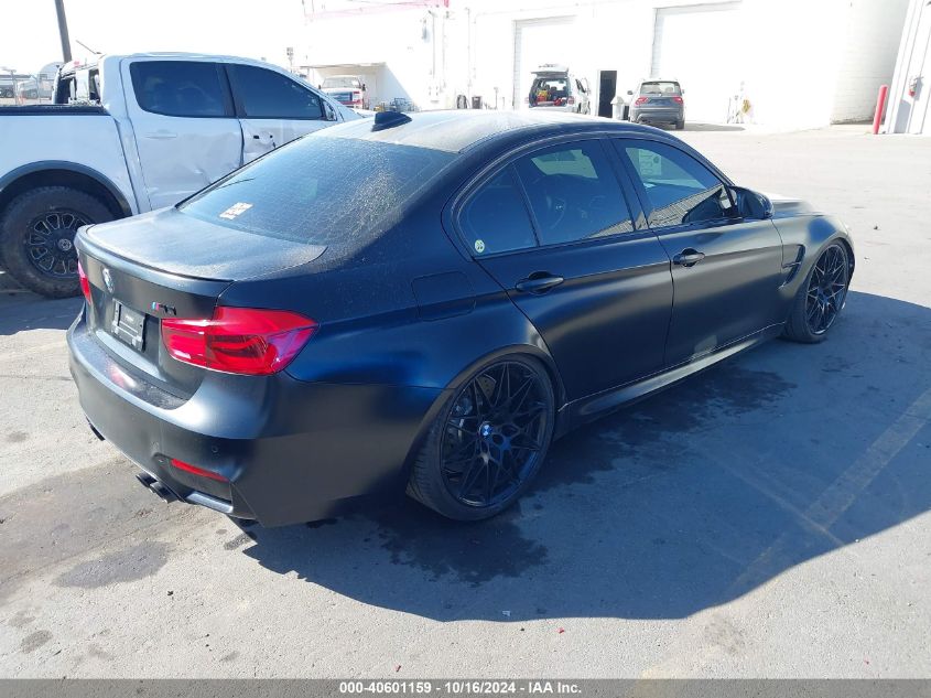 2018 BMW M3 Cs VIN: WBS8M9C51J5J78810 Lot: 40601159