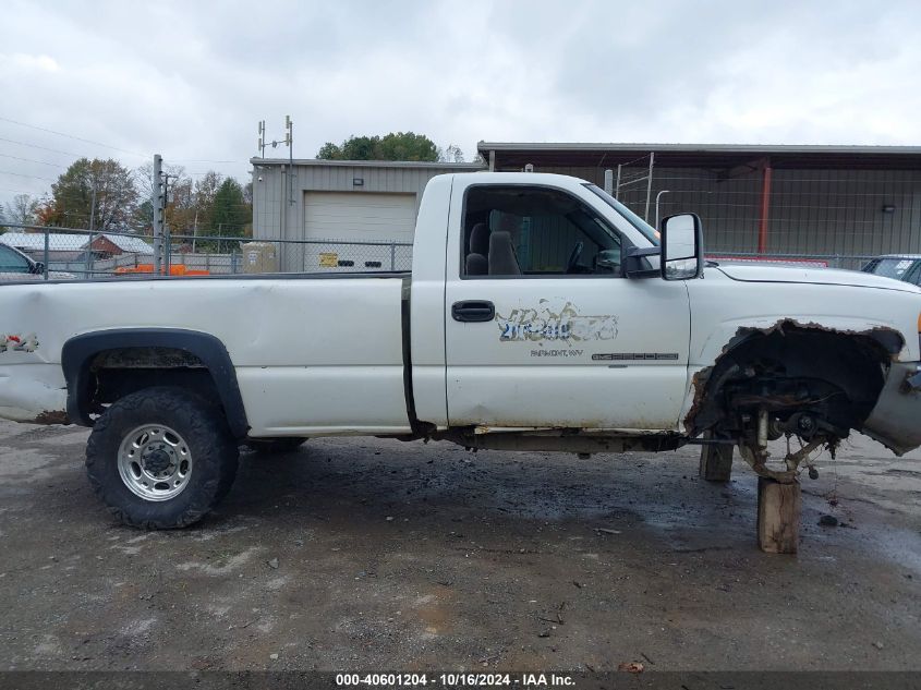 2006 GMC Sierra 2500Hd Work Truck VIN: 1GTHK24UX6E276705 Lot: 40601204