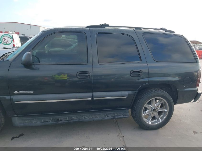 2003 Chevrolet Tahoe Ls VIN: 1GNEC13Z93R285124 Lot: 40601211