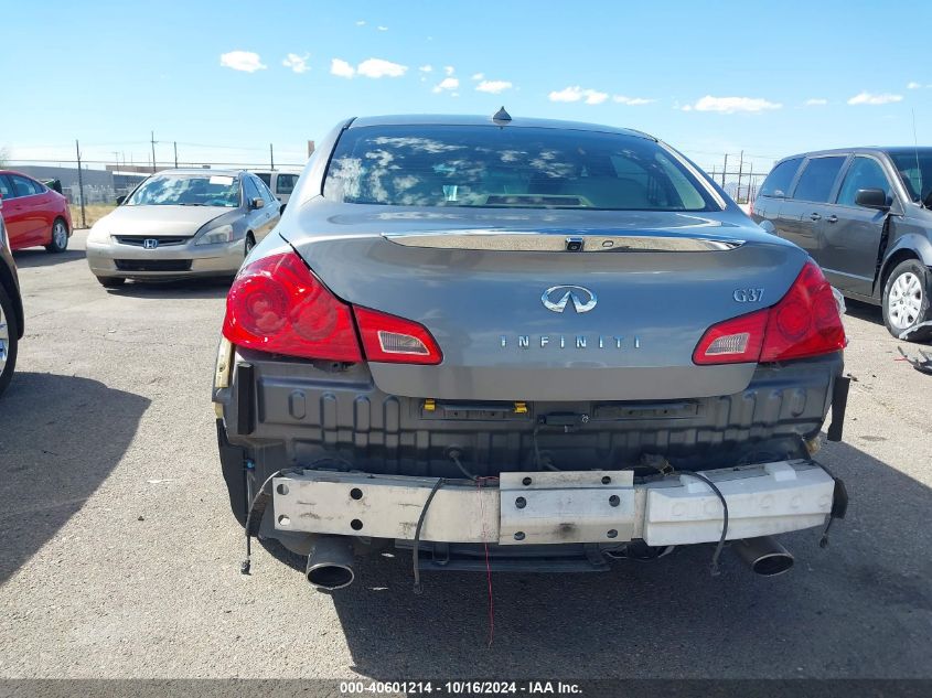 2011 Infiniti G37 Journey VIN: JN1CV6AP6BM509814 Lot: 40601214