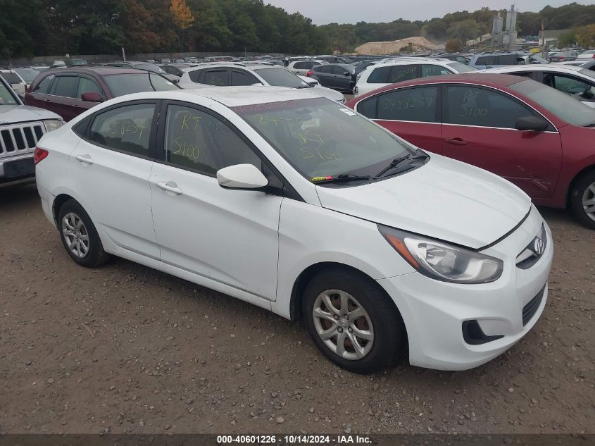 2014 Hyundai Accent Gls VIN: KMHCT4AE2EU639062 Lot: 40601226