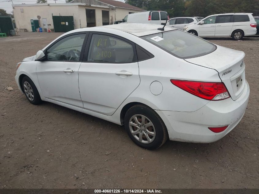 2014 Hyundai Accent Gls VIN: KMHCT4AE2EU639062 Lot: 40601226