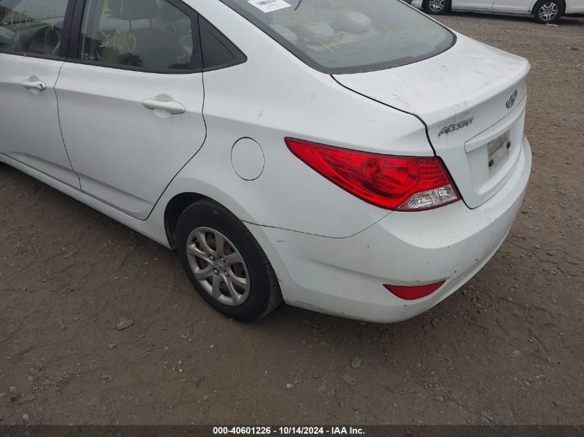 2014 Hyundai Accent Gls VIN: KMHCT4AE2EU639062 Lot: 40601226