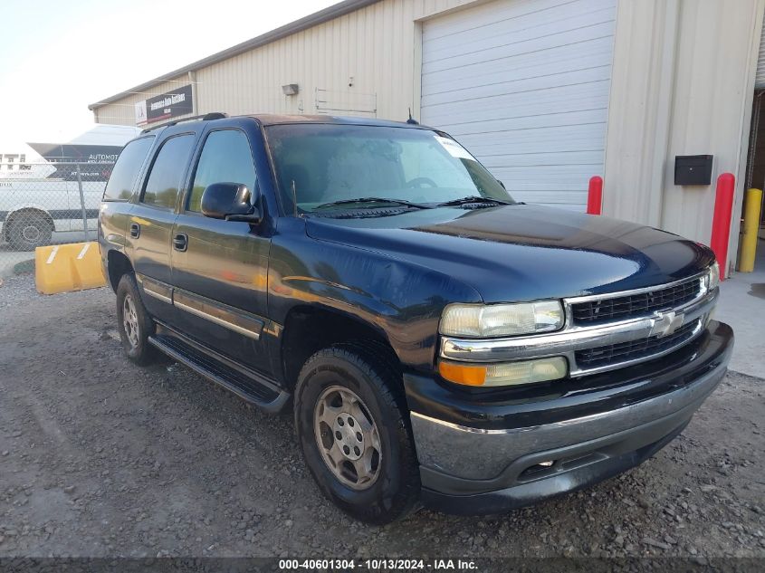 2005 Chevrolet Tahoe Ls VIN: 1GNEC13V35R196732 Lot: 40601304