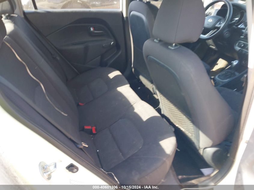 2016 Kia Rio Lx VIN: KNADM4A34G6650265 Lot: 40601306