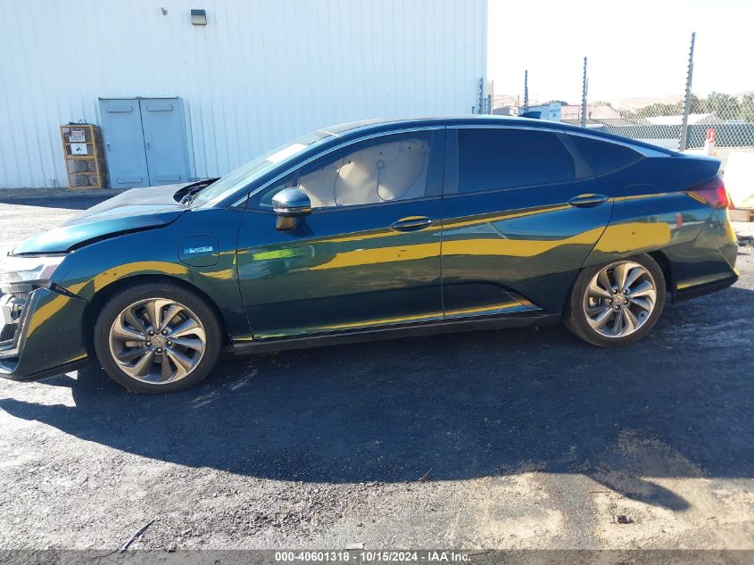 2018 Honda Clarity Plug-In Hybrid VIN: JHMZC5F1XJC020525 Lot: 40601318