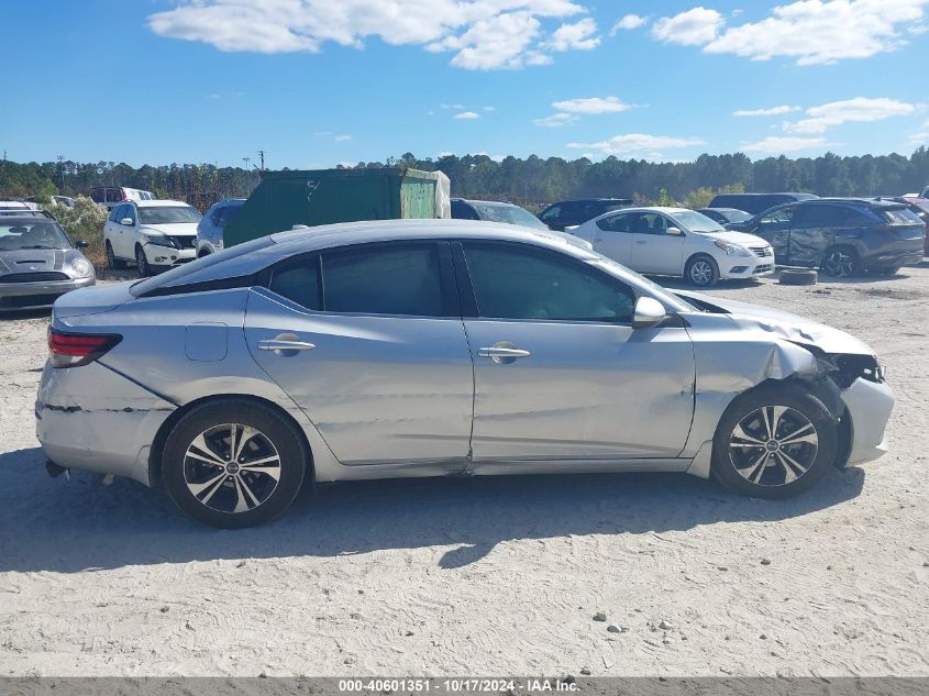 2021 Nissan Sentra Sv Xtronic Cvt VIN: 3N1AB8CV2MY261178 Lot: 40601351