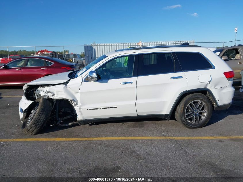 2017 Jeep Grand Cherokee Limited 4X4 VIN: 1C4RJFBG4HC743160 Lot: 40601370