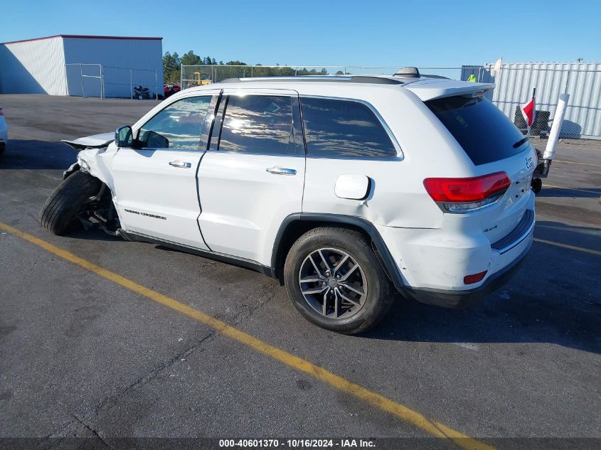 2017 Jeep Grand Cherokee Limited 4X4 VIN: 1C4RJFBG4HC743160 Lot: 40601370