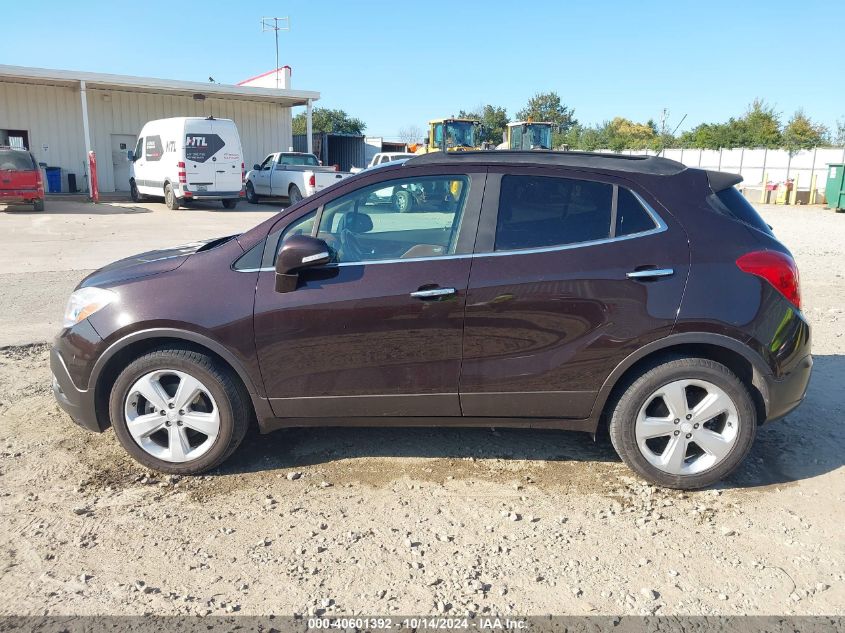 2015 Buick Encore Leather VIN: KL4CJGSB8FB207583 Lot: 40601392