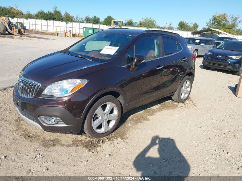 2015 Buick Encore Leather VIN: KL4CJGSB8FB207583 Lot: 40601392