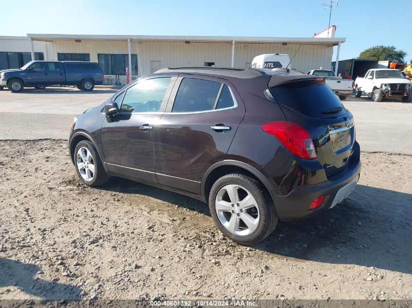 2015 Buick Encore Leather VIN: KL4CJGSB8FB207583 Lot: 40601392