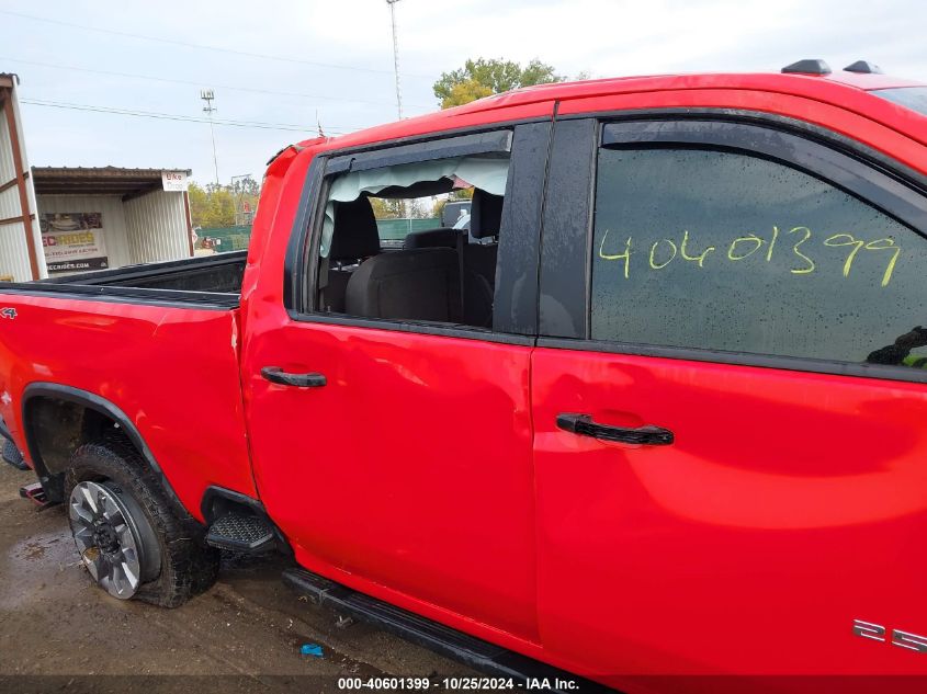 2024 Chevrolet Silverado 2500Hd 4Wd Standard Bed Custom VIN: 2GC4YME72R1166710 Lot: 40601399