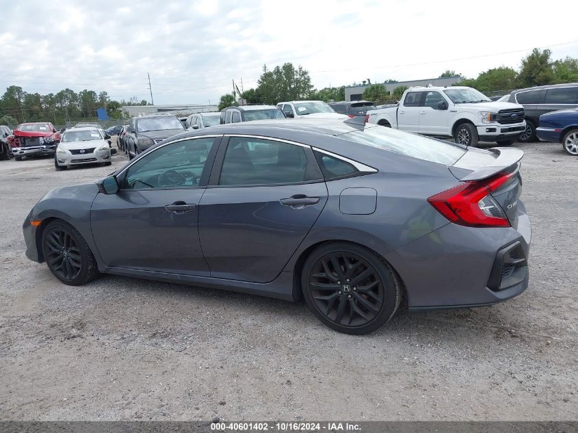 2020 Honda Civic Si Sedan VIN: 2HGFC1E51LH700400 Lot: 40601402