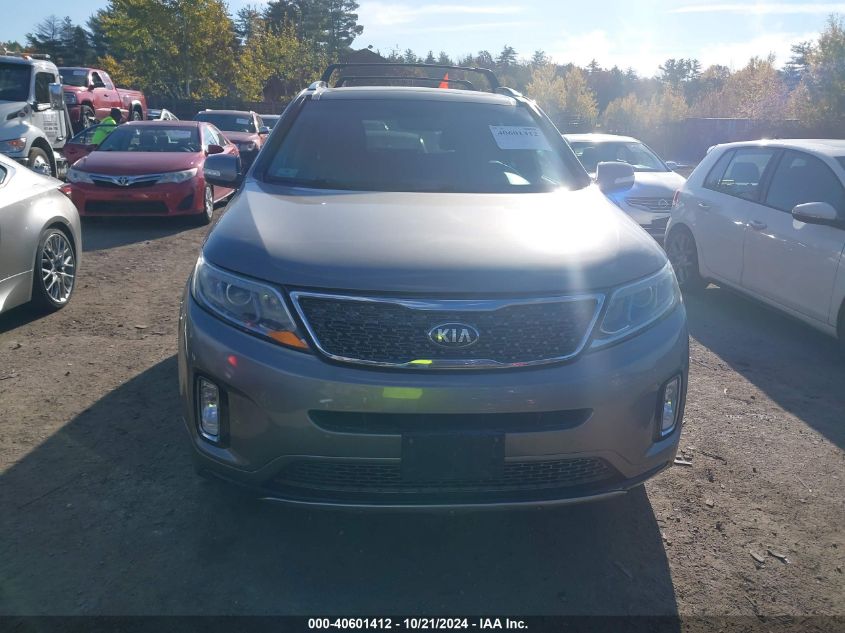 2015 Kia Sorento Sx V6 VIN: 5XYKWDA77FG614718 Lot: 40601412