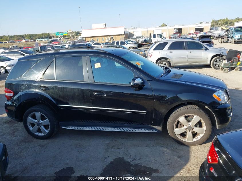 2009 Mercedes-Benz Ml 350 4Matic VIN: 4JGBB86E29A526301 Lot: 40601413